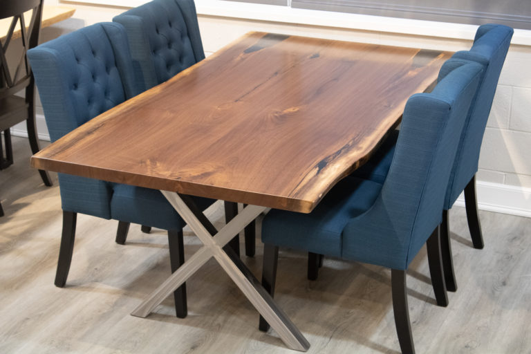 Mill Creek Live Edgewalnut Dining Table Pathway Tables