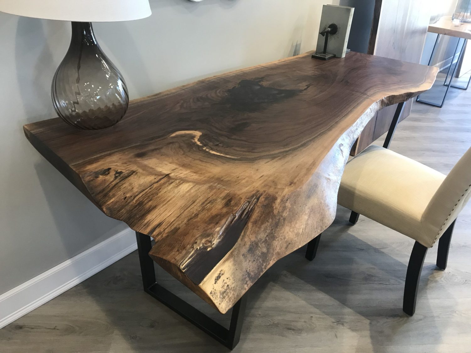 HighbanksWalnut Desk - Pathway Tables
