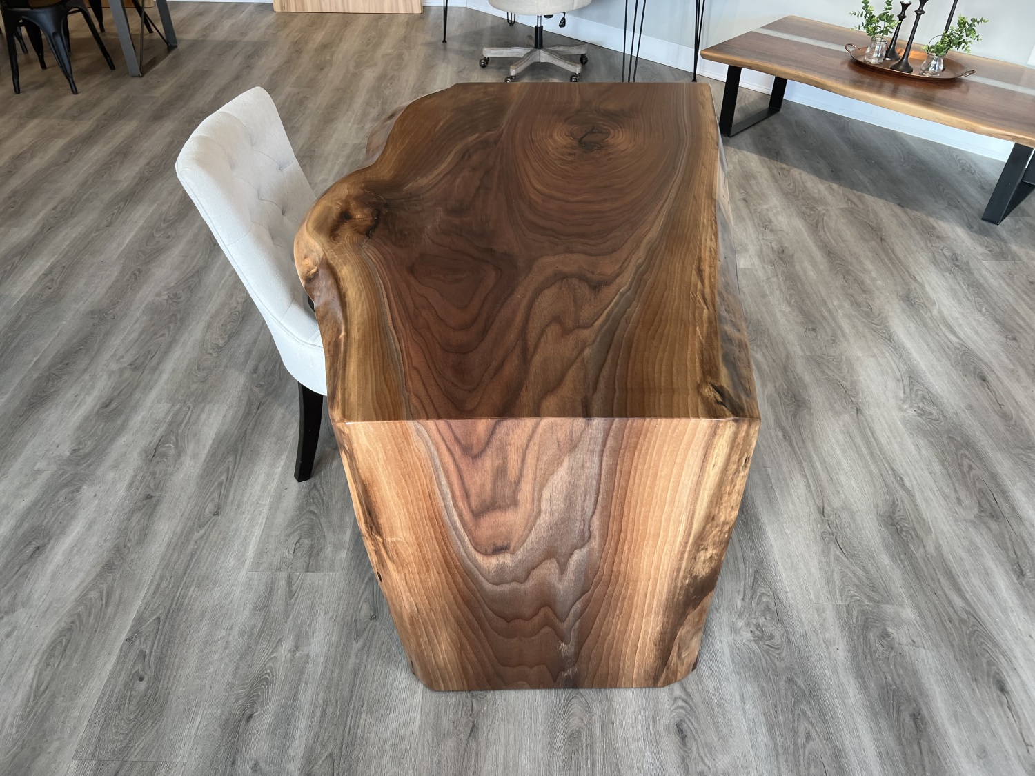 Mammoth Live EdgeWalnut Desk - Pathway Tables