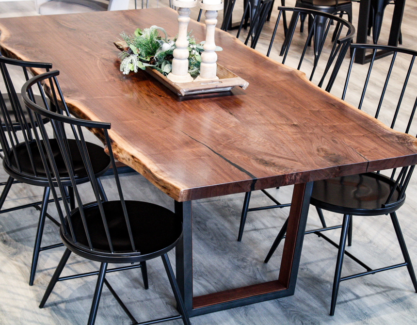 Live Edge Vergennes Dining Table