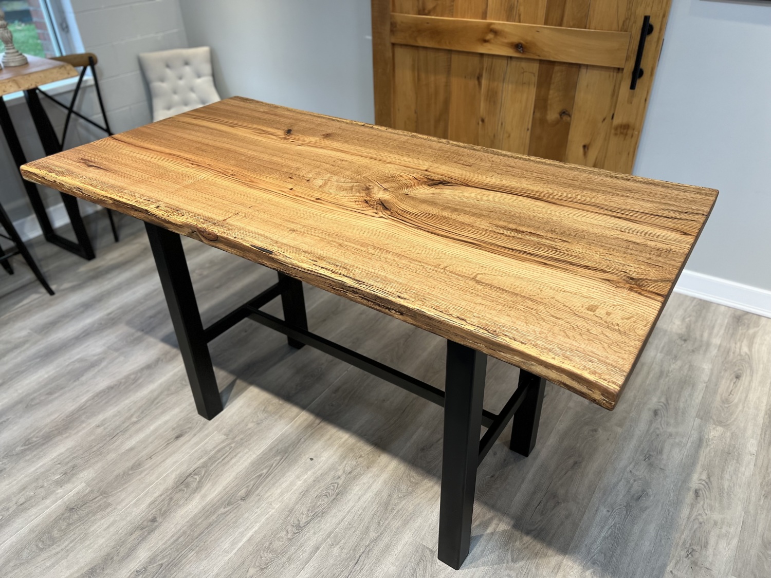 Oak Bar Table - Pathway Tables