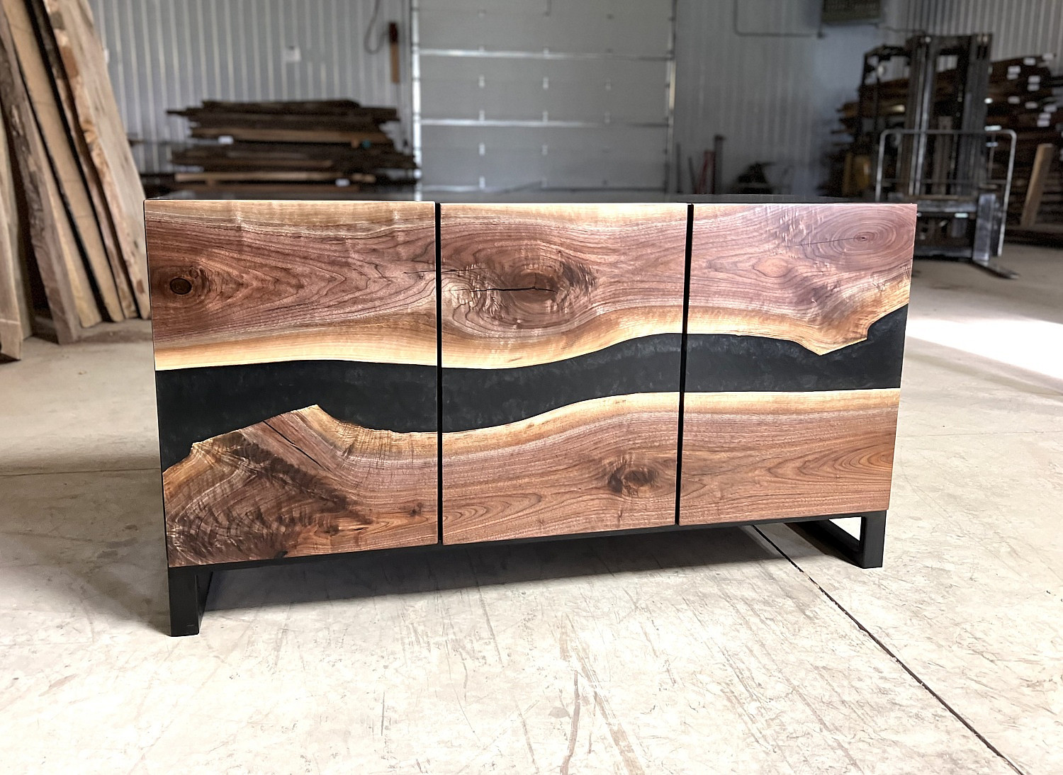 Walnut River Credenza - Pathway Tables