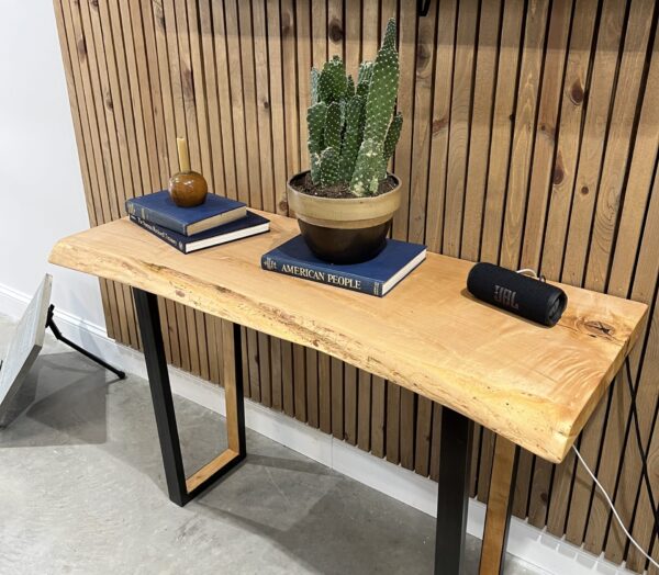 Maple Console Table 48"